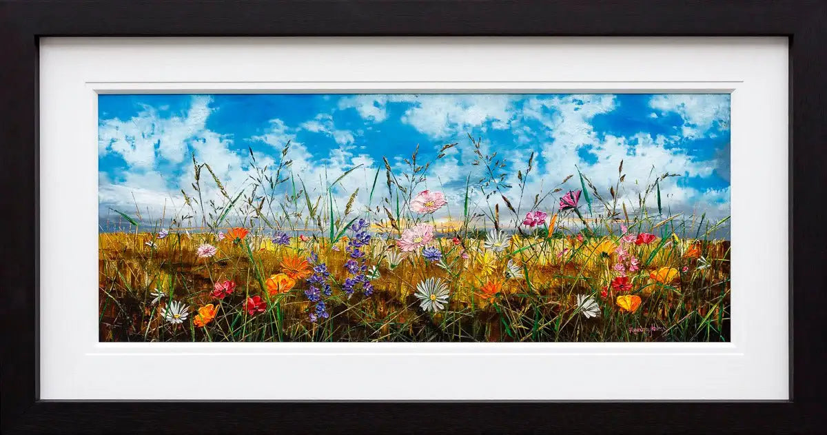 The Expanse Of Light - Original - SOLD by artist Kimberley Harris - Wyecliffe Galleries