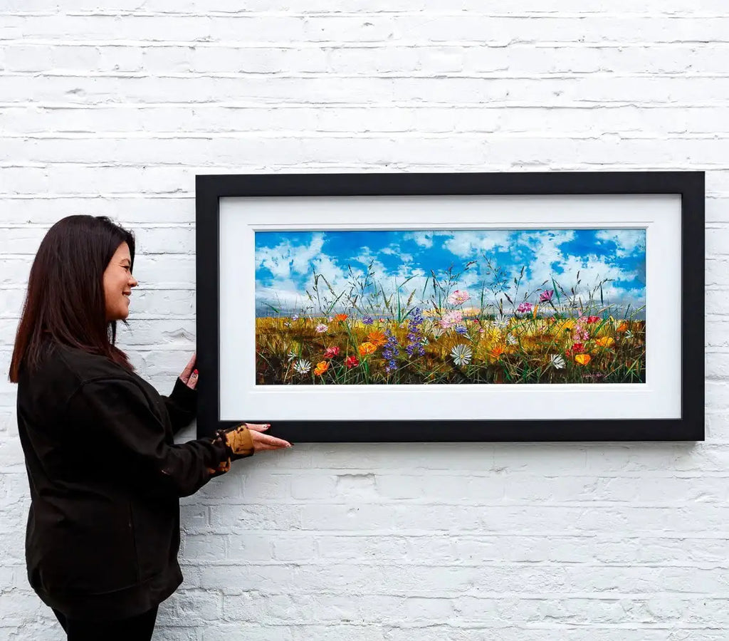 The Expanse Of Light - Original - SOLD by artist Kimberley Harris - Wyecliffe Galleries