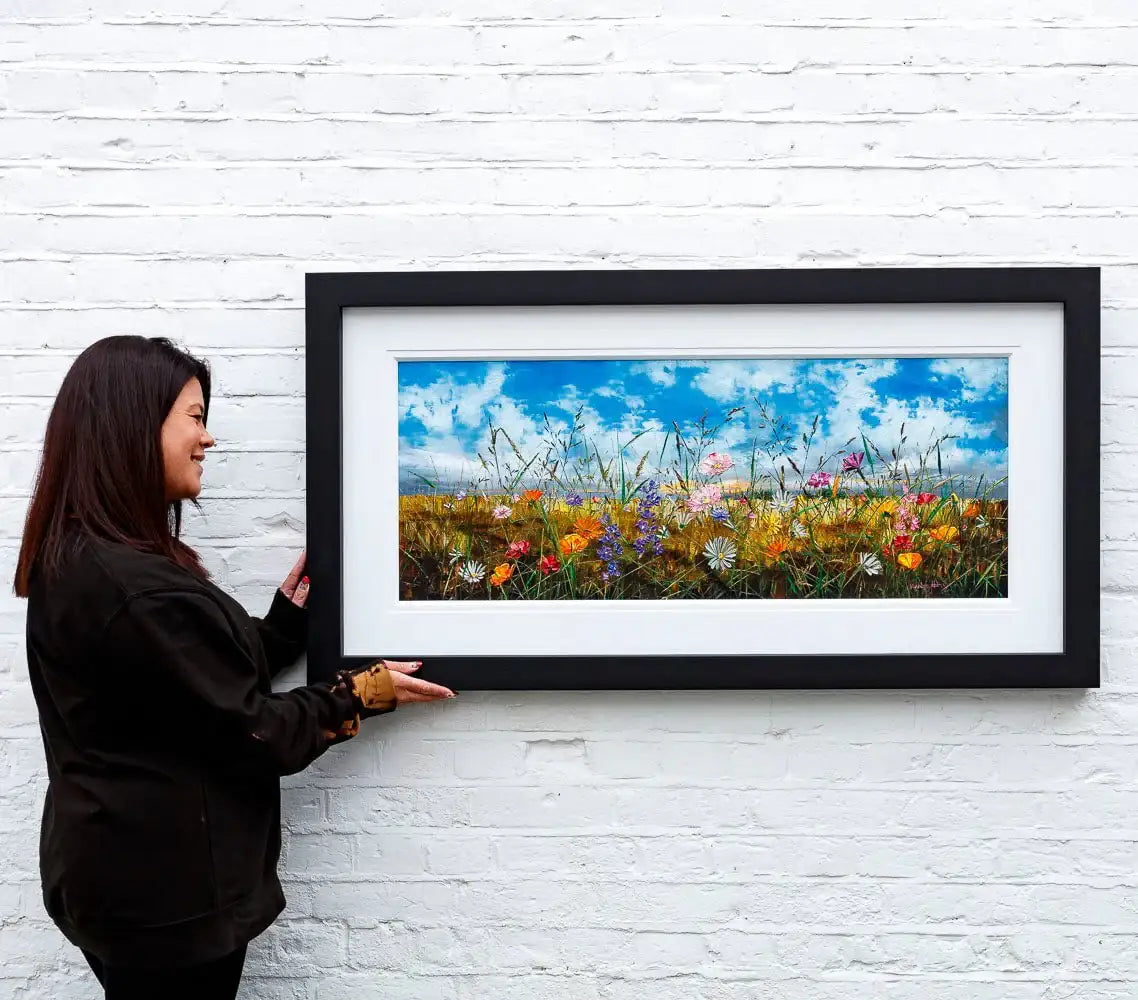 The Expanse Of Light - Original - SOLD by artist Kimberley Harris - Wyecliffe Galleries