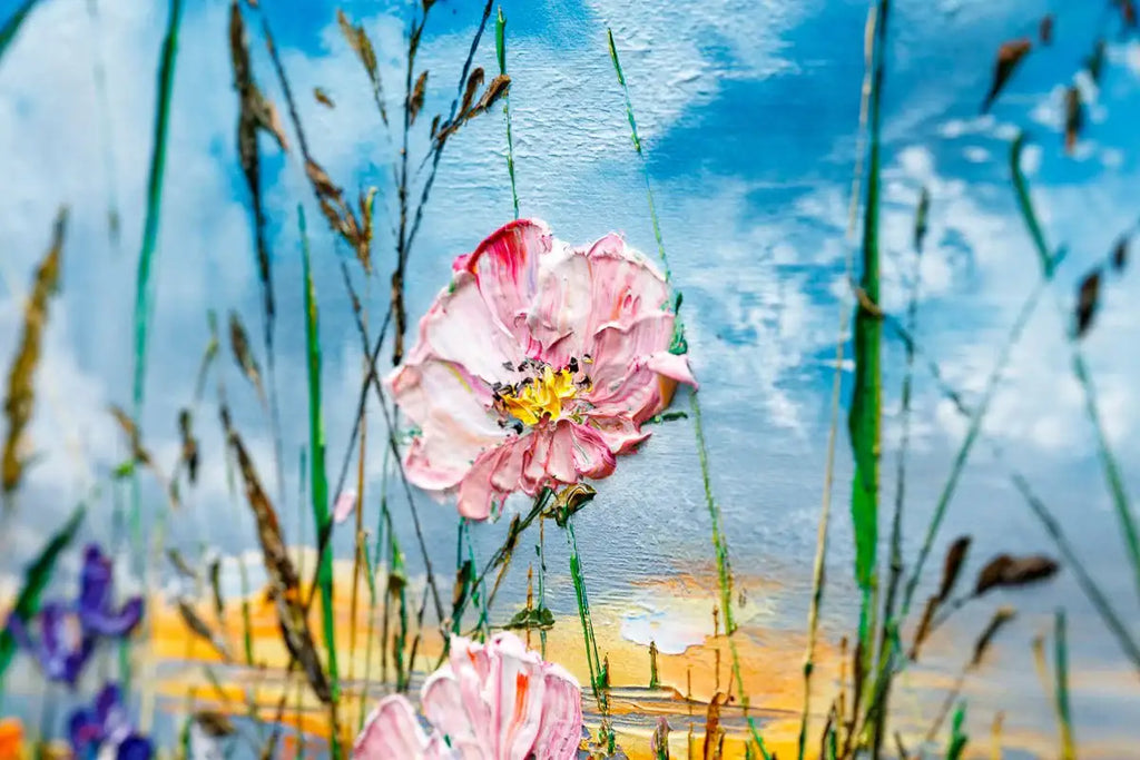 The Expanse Of Light - Original - SOLD by artist Kimberley Harris - Wyecliffe Galleries