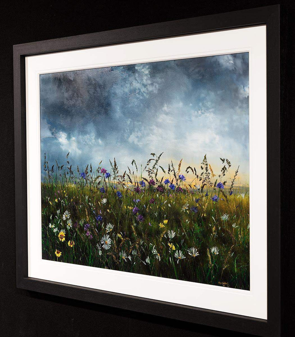 Wild Flowers - SOLD by artist Kimberley Harris - Wyecliffe Galleries