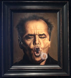 Good Times (Jack Nicholson) - SOLD by artist Kristian Pajor - Wyecliffe Galleries