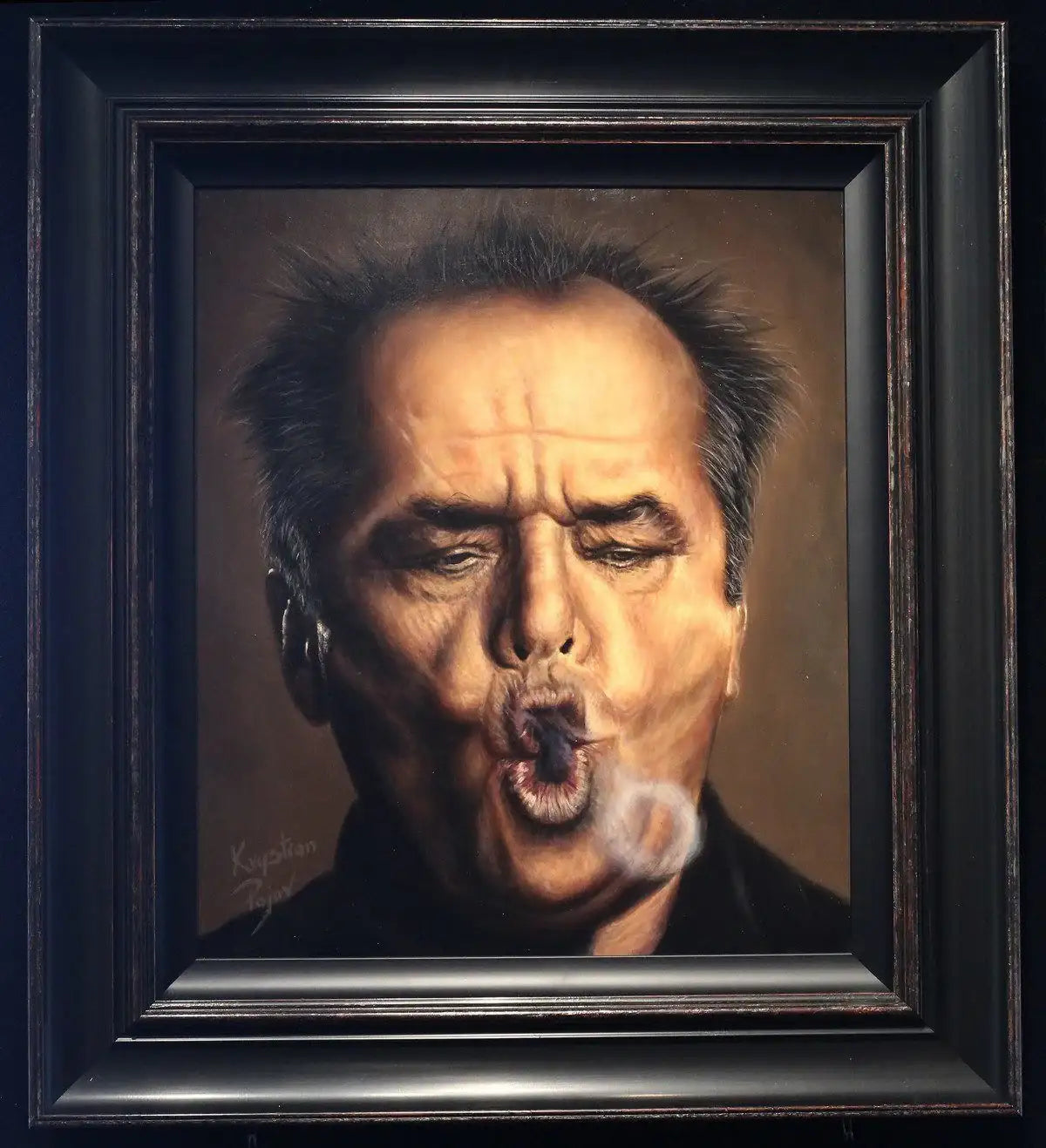 Good Times (Jack Nicholson) - SOLD by artist Kristian Pajor - Wyecliffe Galleries