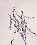 Amantes - Original - SOLD by artist Laura Beck - Wyecliffe Galleries