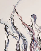 Amantes - Original - SOLD by artist Laura Beck - Wyecliffe Galleries