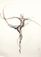 Arabesque - Original - SOLD by artist Laura Beck - Wyecliffe Galleries
