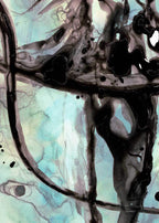 Assemblé - Original by artist Laura Beck - Wyecliffe Galleries