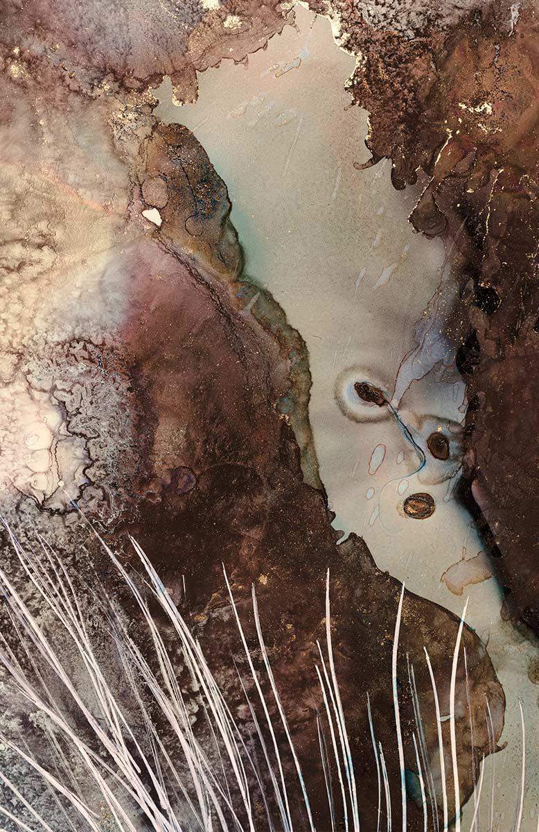 Depth - Original - SOLD by artist Laura Beck - Wyecliffe Galleries