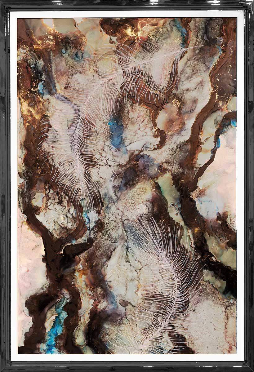 Depth - Original - SOLD by artist Laura Beck - Wyecliffe Galleries