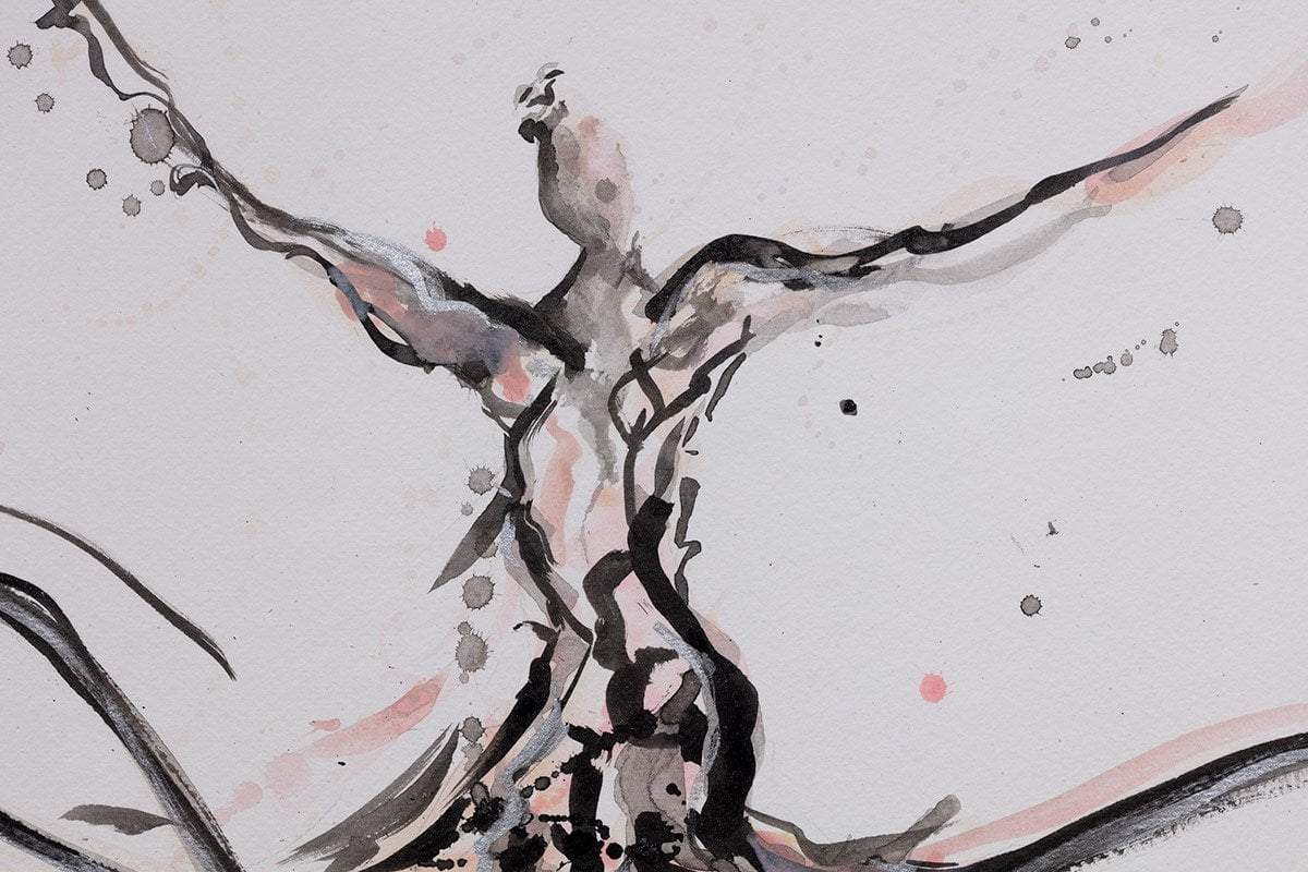 Dérive - Original by artist Laura Beck - Wyecliffe Galleries