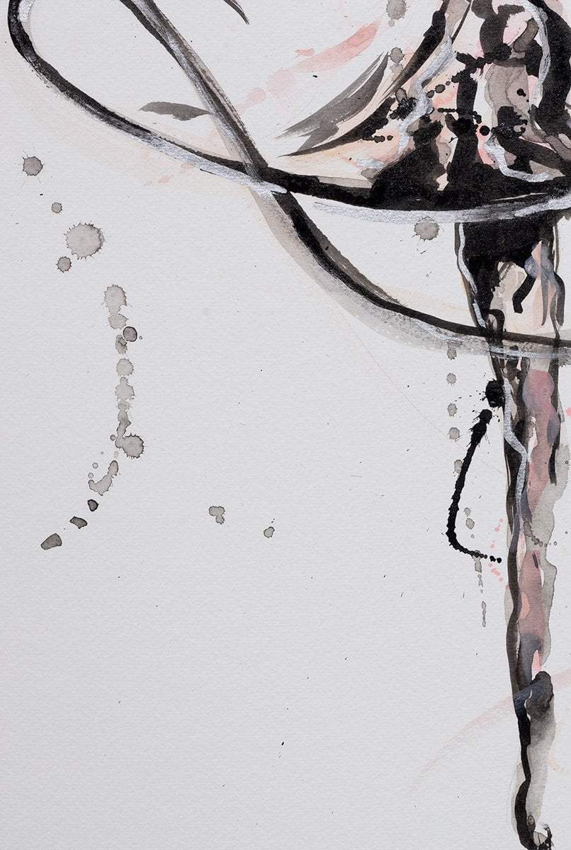 Dérive - Original by artist Laura Beck - Wyecliffe Galleries