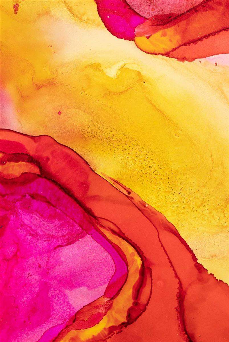 Dragon Carp - Original by artist Laura Beck - Wyecliffe Galleries