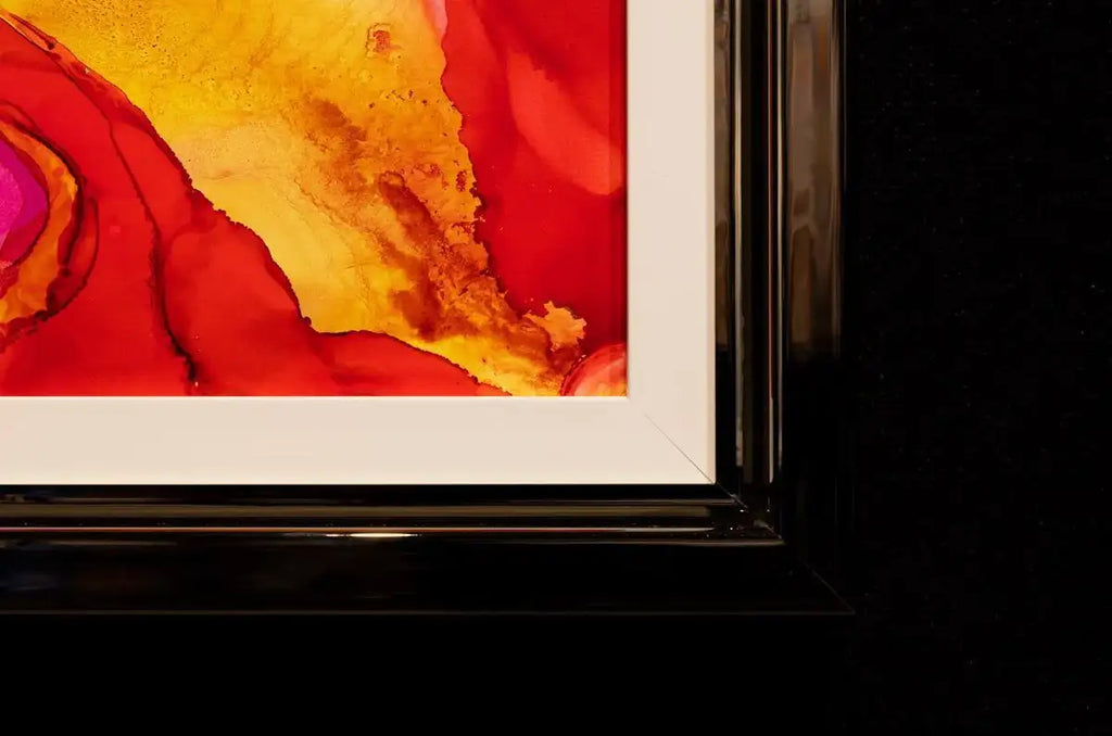 Dragon Carp - Original by artist Laura Beck - Wyecliffe Galleries