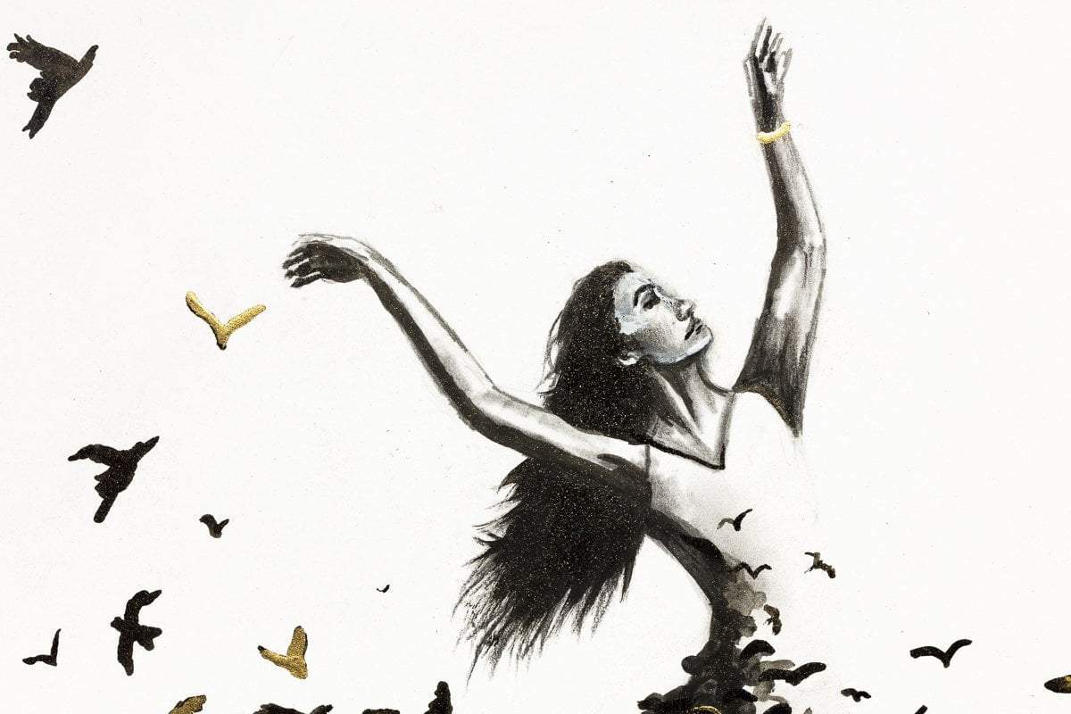 Dreaming - Original by artist Laura Beck - Wyecliffe Galleries