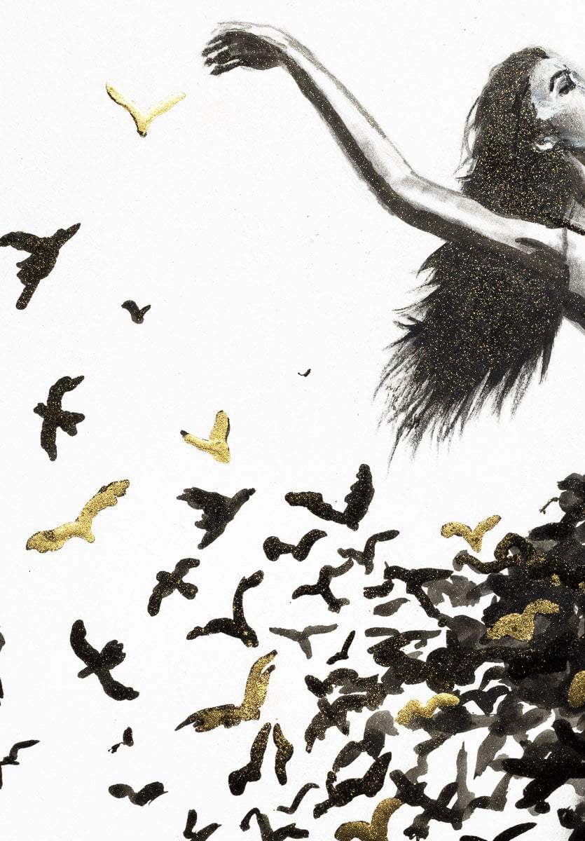 Dreaming - Original by artist Laura Beck - Wyecliffe Galleries