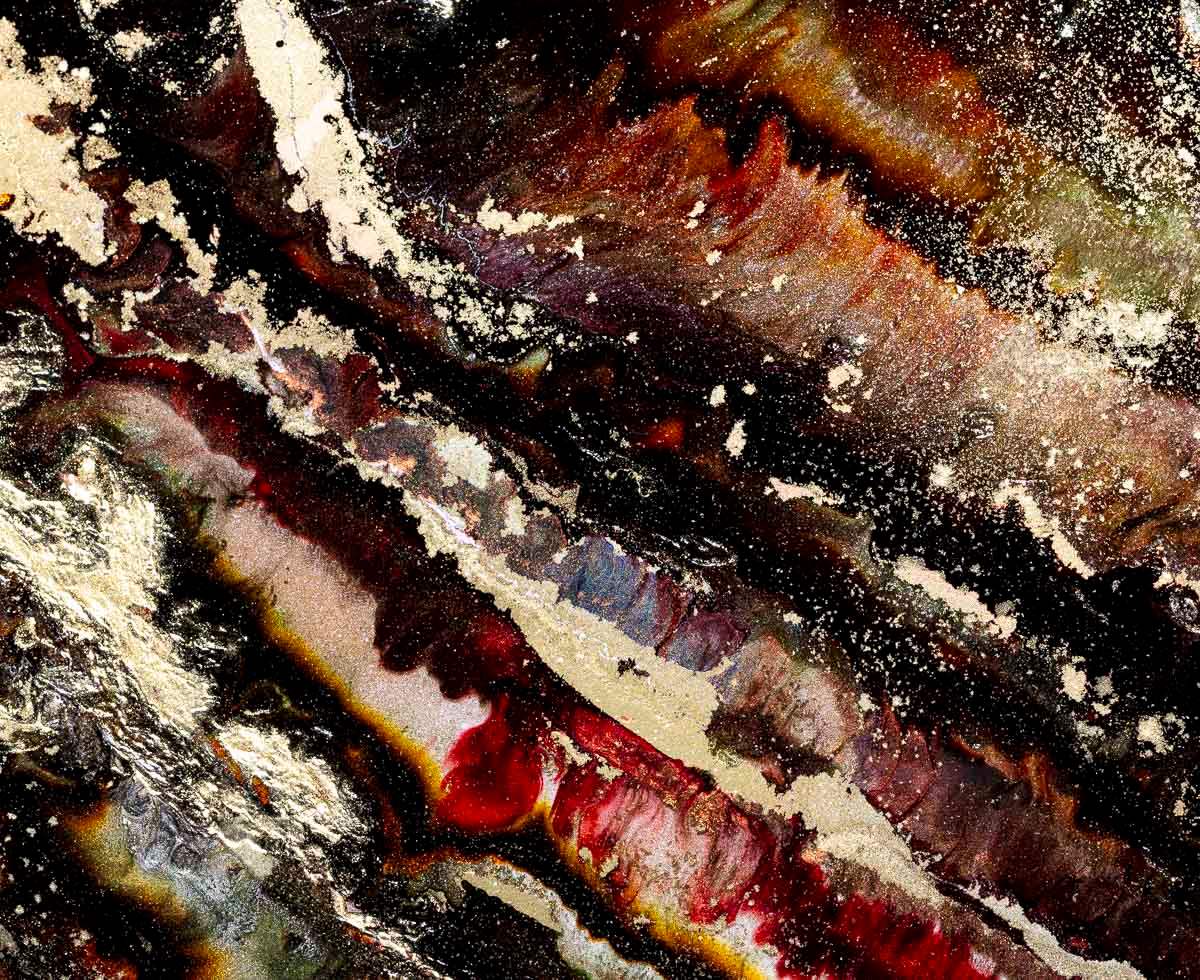 Earth - Original by artist Laura Beck - Wyecliffe Galleries