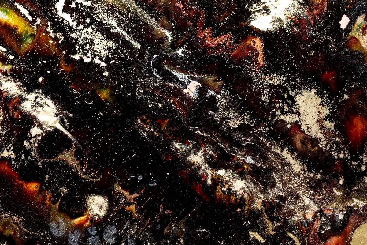 Earth - Original by artist Laura Beck - Wyecliffe Galleries