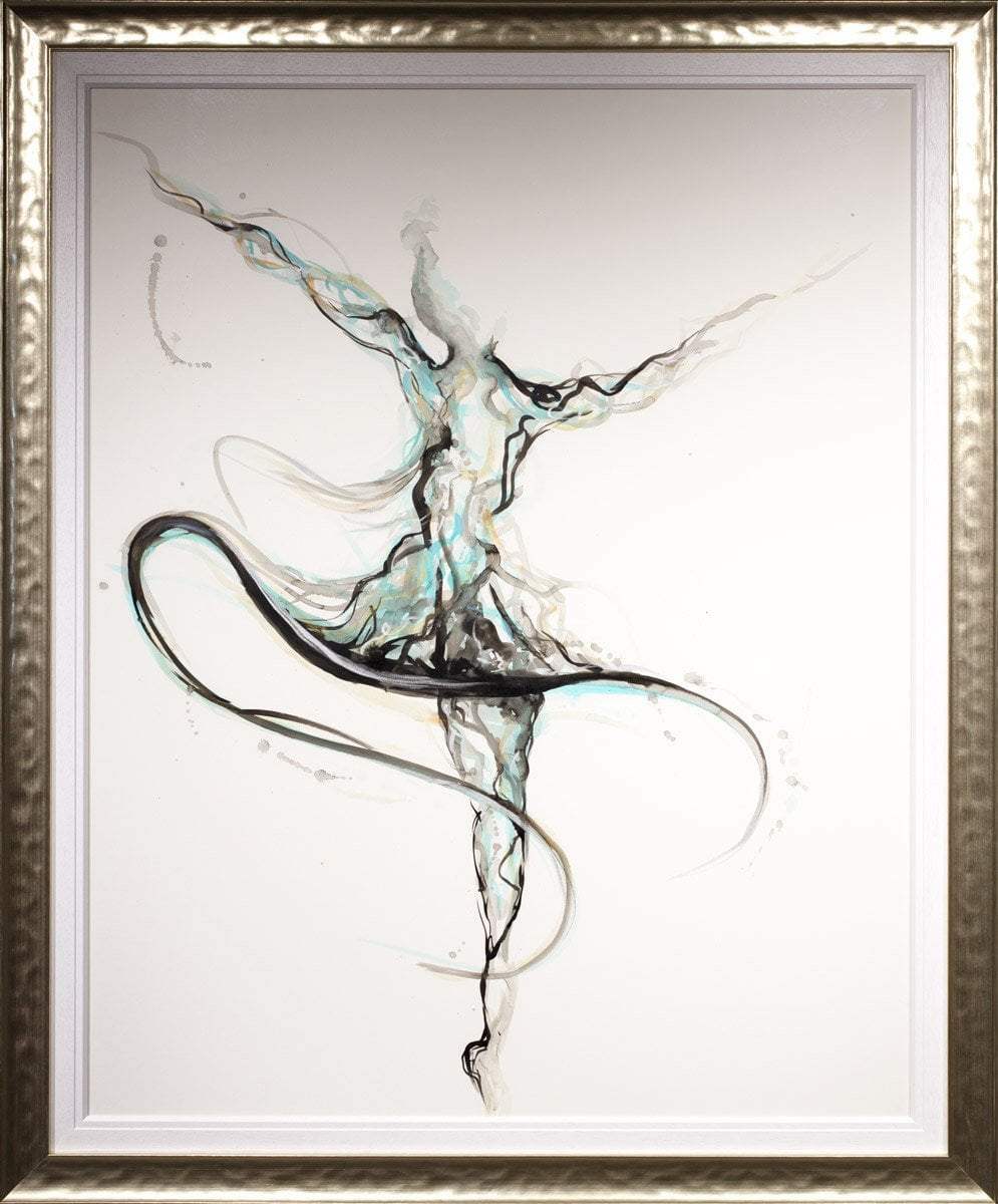 Entrechat - Original - SOLD by artist Laura Beck - Wyecliffe Galleries