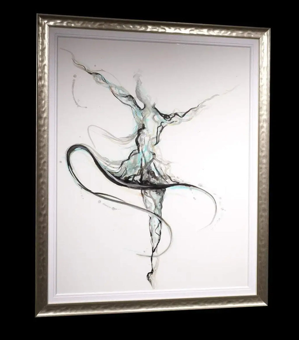 Entrechat - Original - SOLD by artist Laura Beck - Wyecliffe Galleries