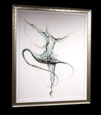 Entrechat - Original - SOLD by artist Laura Beck - Wyecliffe Galleries