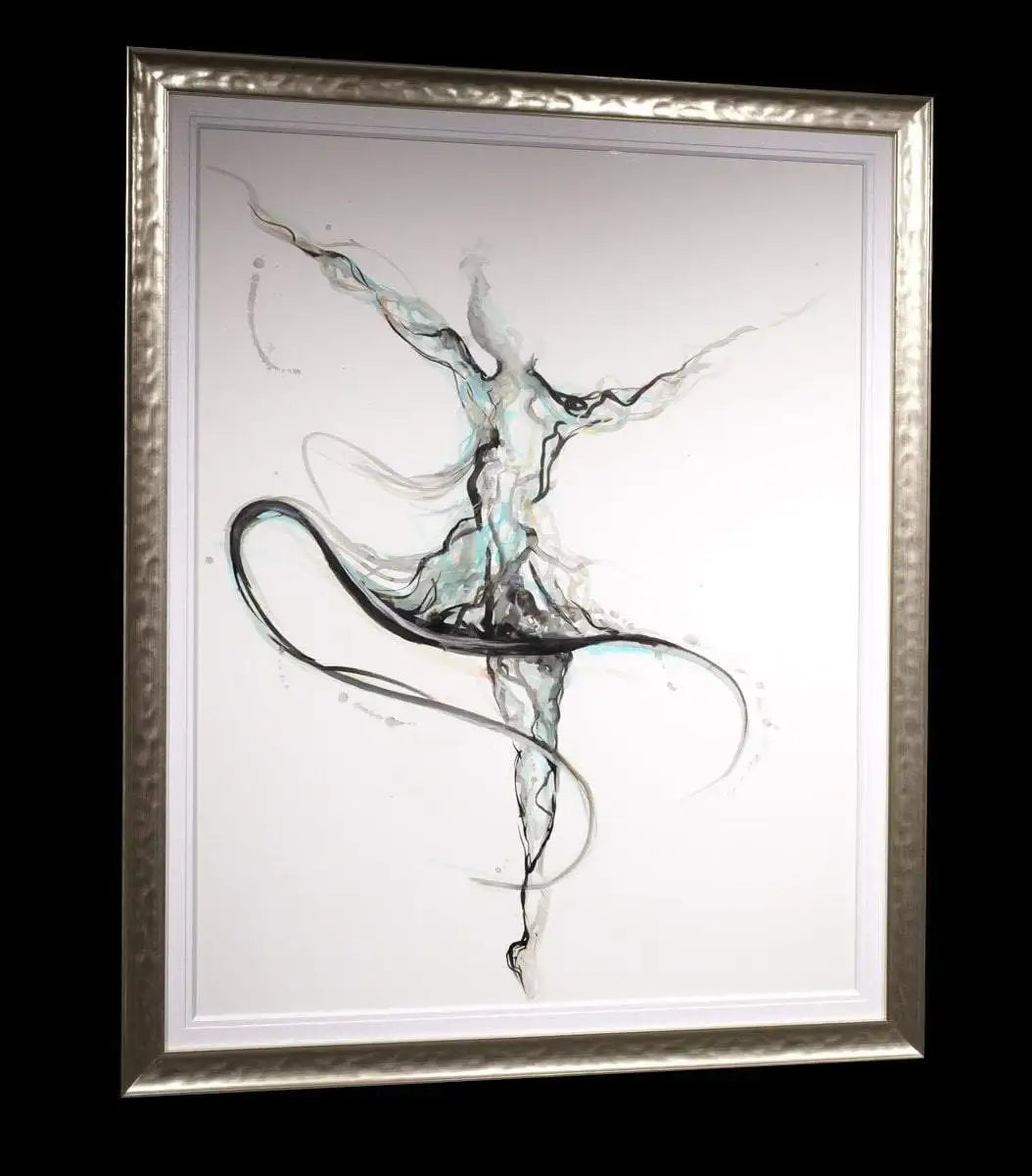 Entrechat - Original - SOLD by artist Laura Beck - Wyecliffe Galleries