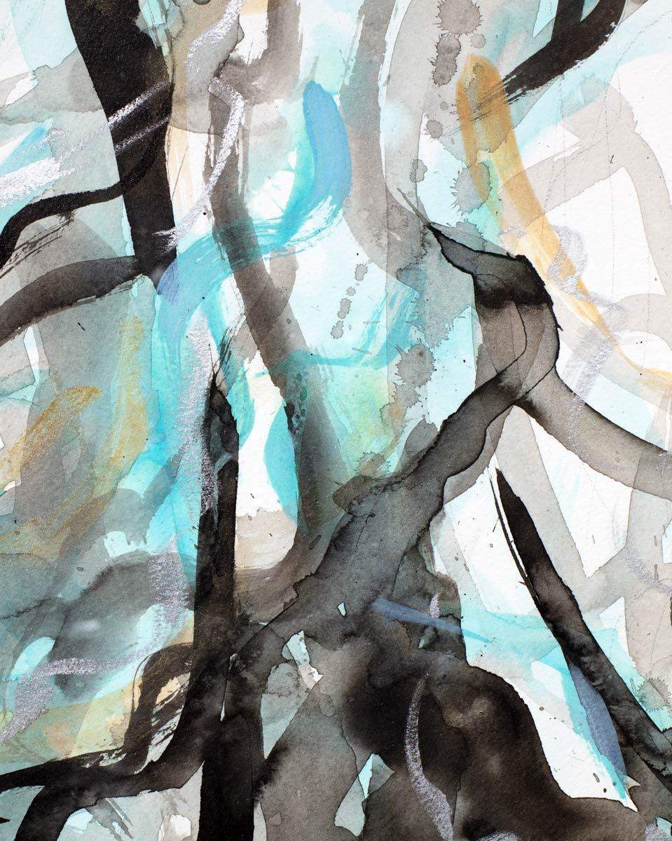 Entrechat - Original - SOLD by artist Laura Beck - Wyecliffe Galleries