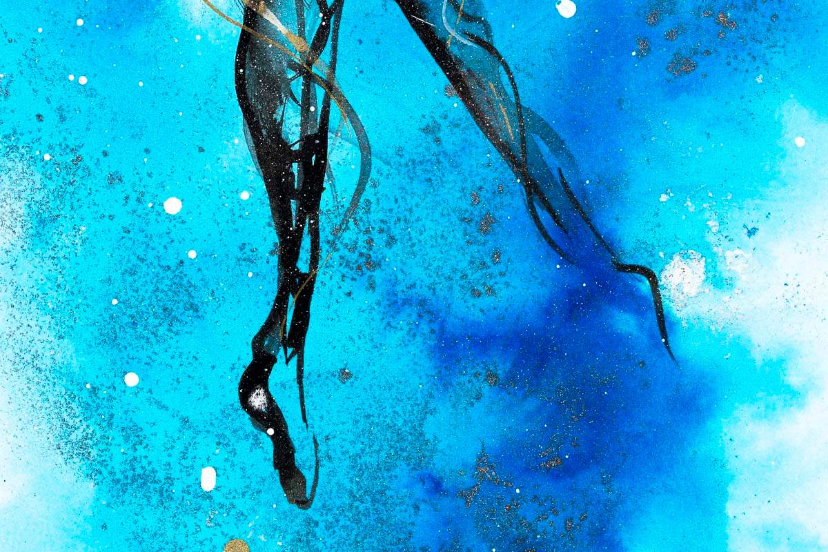 Expression - Original by artist Laura Beck - Wyecliffe Galleries