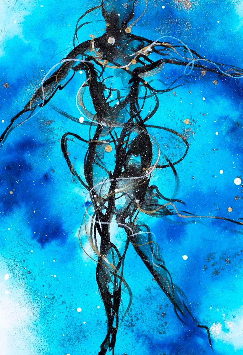 Expression - Original by artist Laura Beck - Wyecliffe Galleries