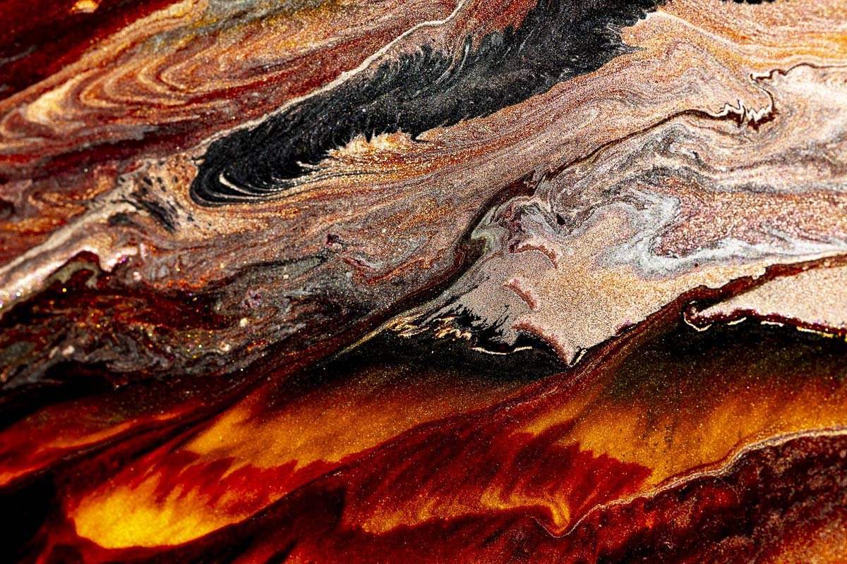 Fire - Original by artist Laura Beck - Wyecliffe Galleries