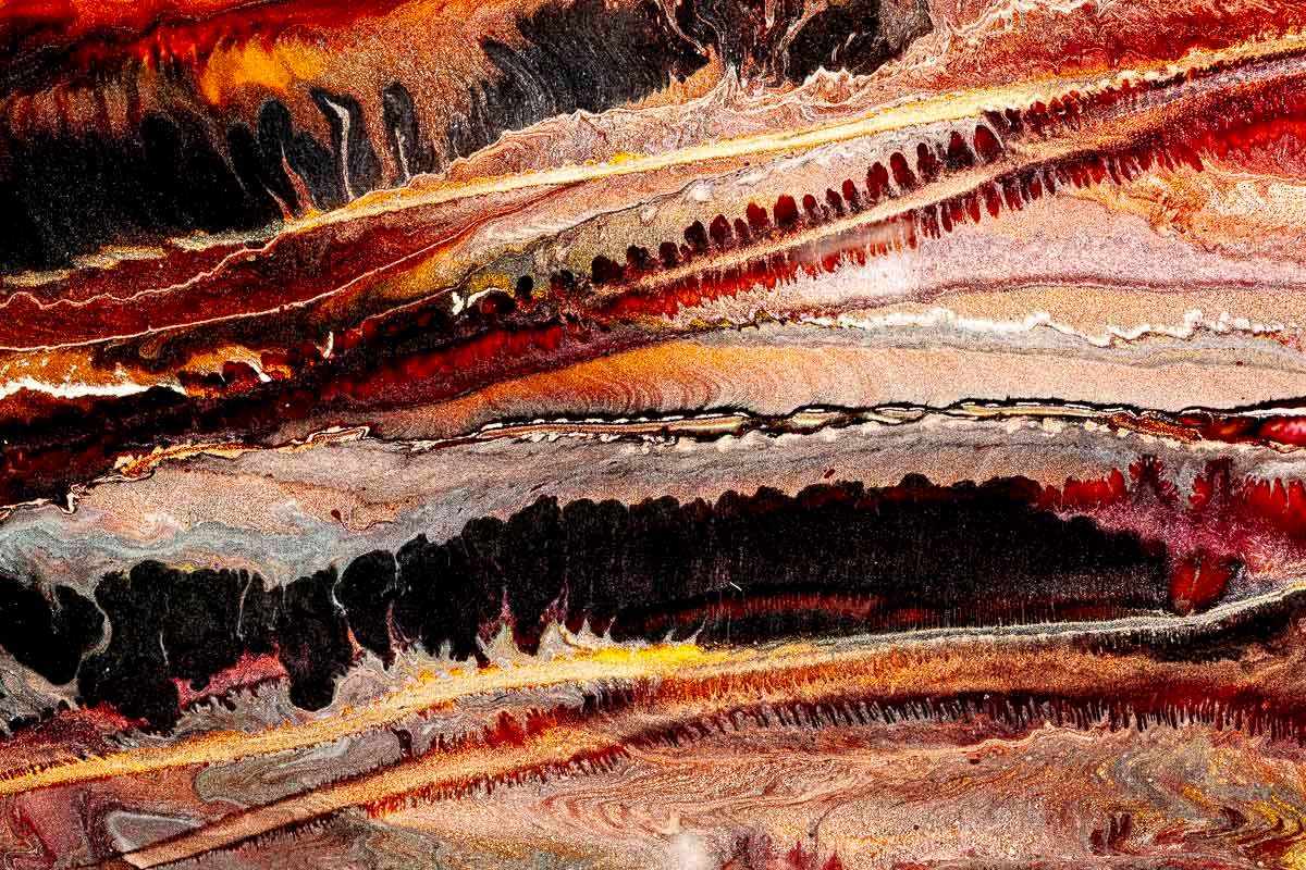 Fire - Original by artist Laura Beck - Wyecliffe Galleries