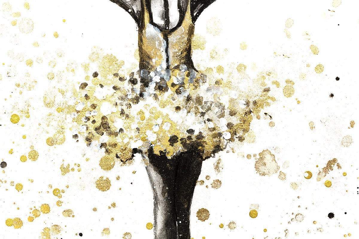 Gold Dust - Original - SOLD by artist Laura Beck - Wyecliffe Galleries