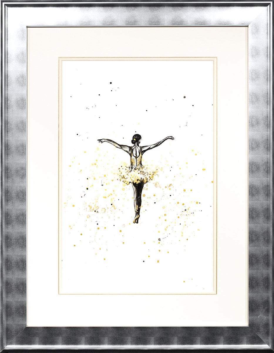 Gold Dust - Original - SOLD by artist Laura Beck - Wyecliffe Galleries