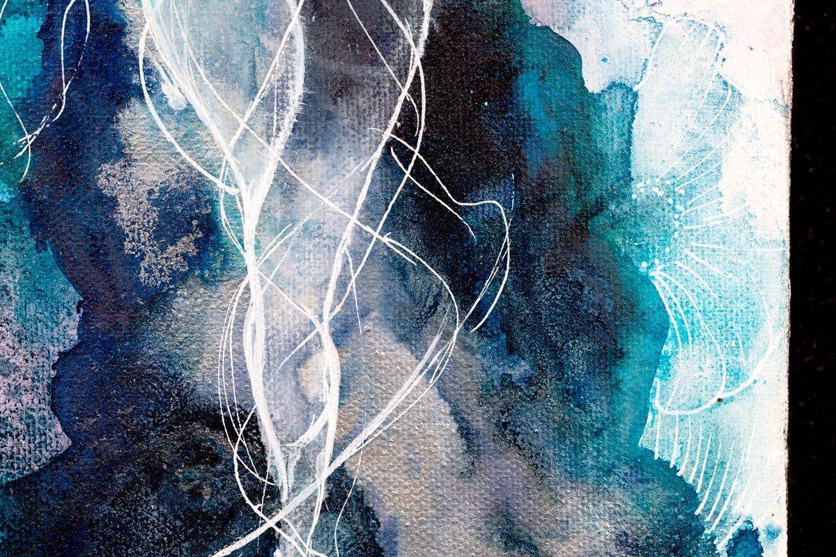 Harmonising - Original by artist Laura Beck - Wyecliffe Galleries