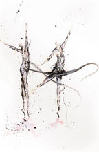 In Sync - Original - SOLD by artist Laura Beck - Wyecliffe Galleries