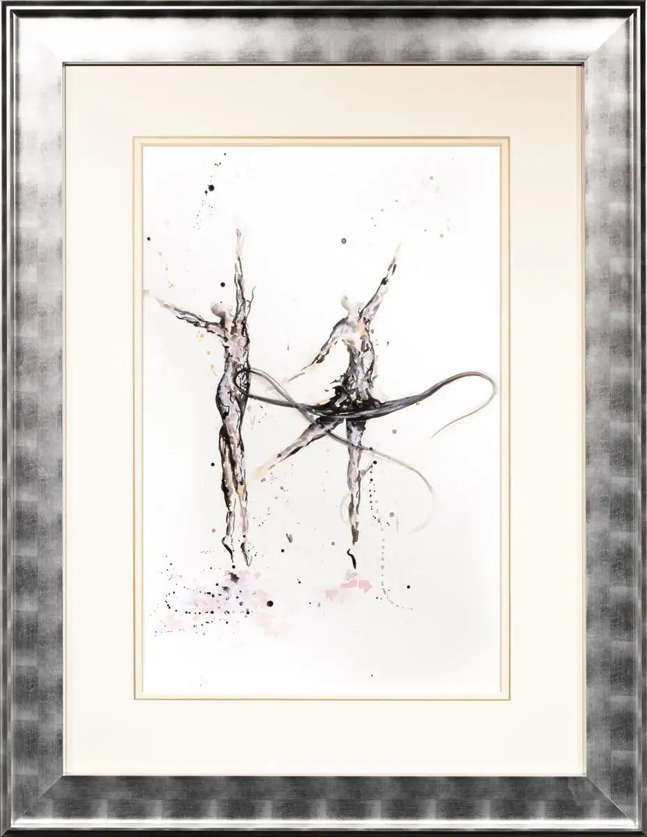 In Sync - Original - SOLD by artist Laura Beck - Wyecliffe Galleries