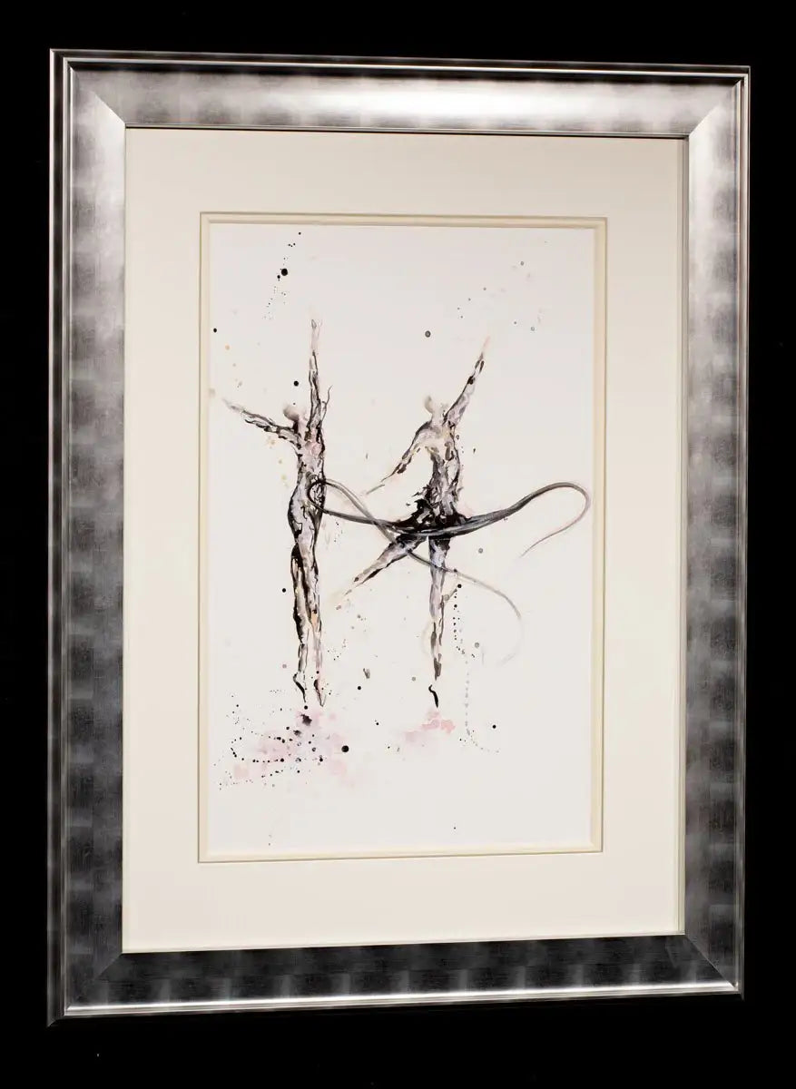 In Sync - Original - SOLD by artist Laura Beck - Wyecliffe Galleries