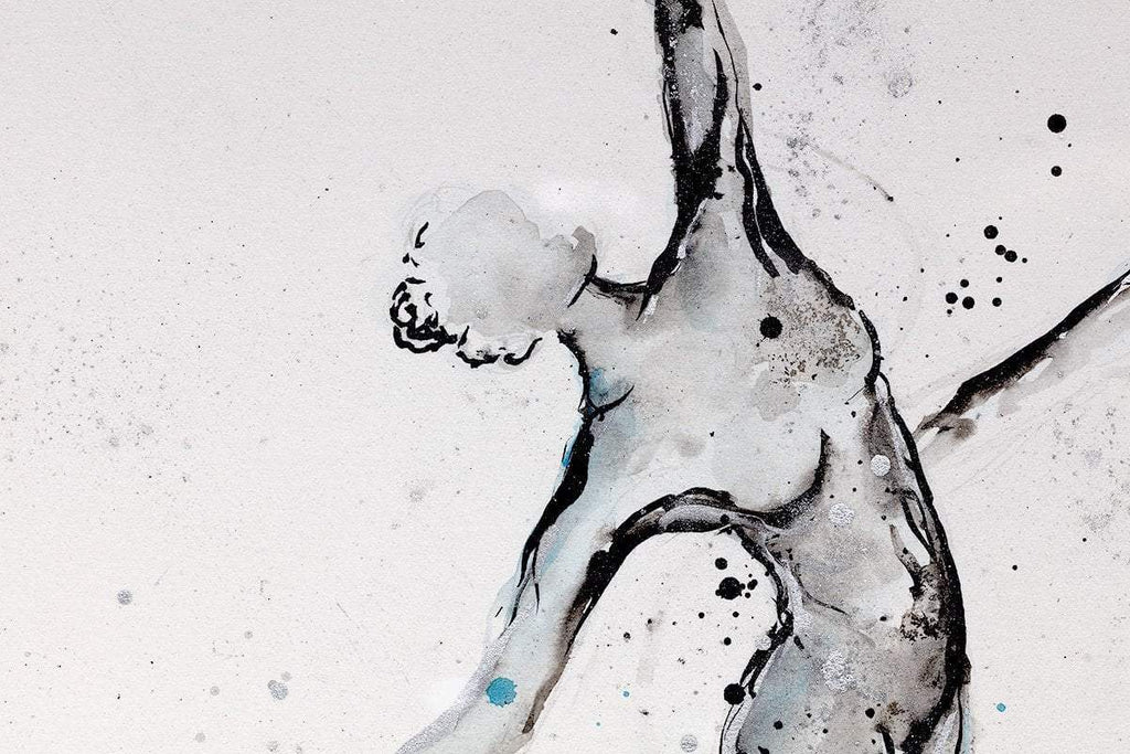 Lets Dance Together- Original - SOLD by artist Laura Beck - Wyecliffe Galleries