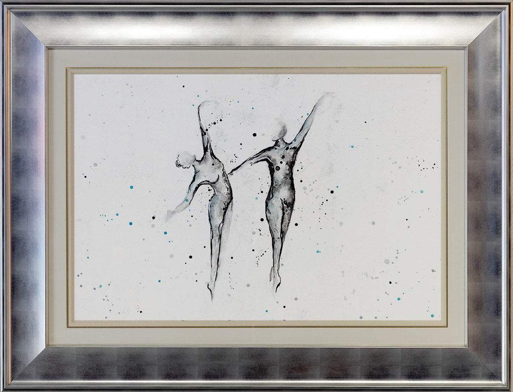 Lets Dance Together- Original - SOLD by artist Laura Beck - Wyecliffe Galleries