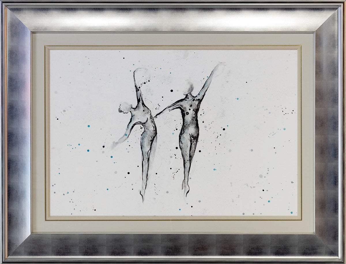 Lets Dance Together- Original - SOLD by artist Laura Beck - Wyecliffe Galleries