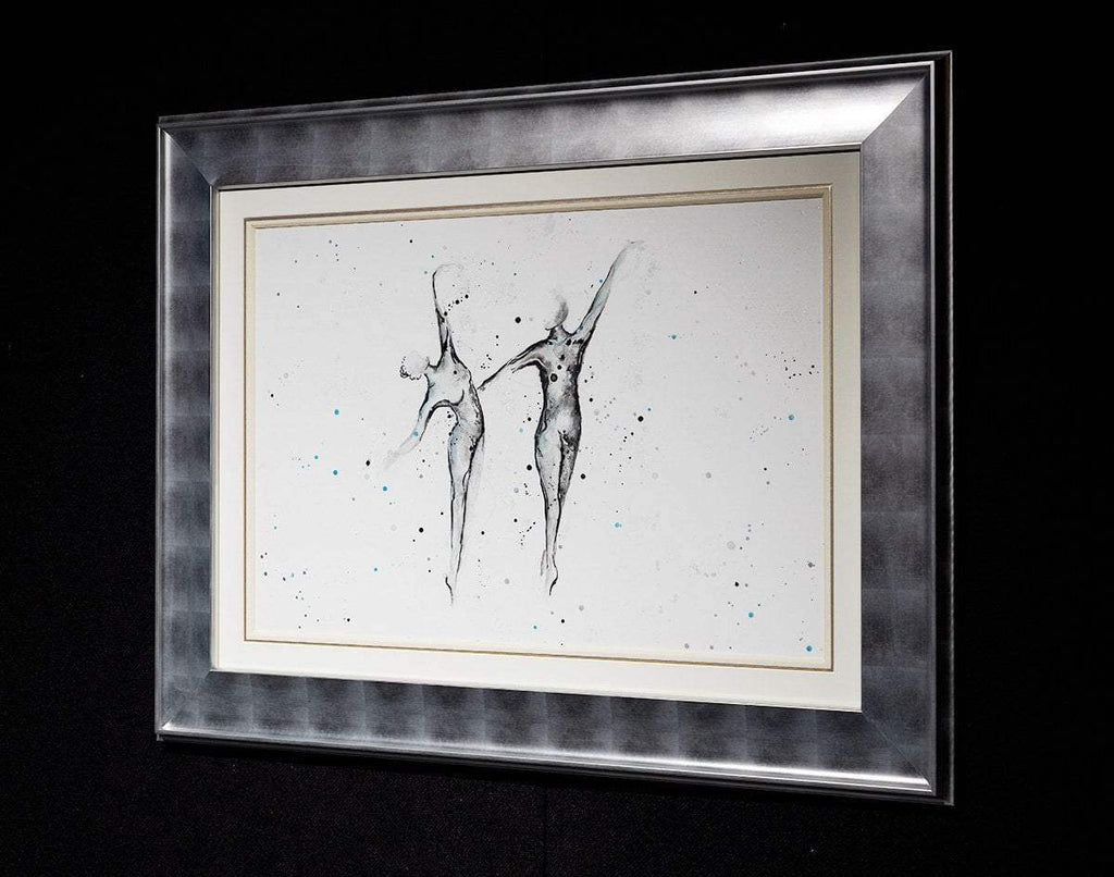 Lets Dance Together- Original - SOLD by artist Laura Beck - Wyecliffe Galleries