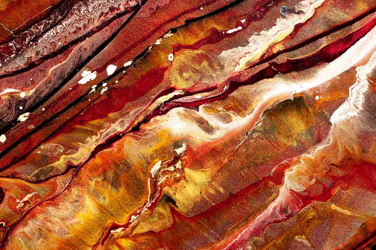 Magma - Original by artist Laura Beck - Wyecliffe Galleries