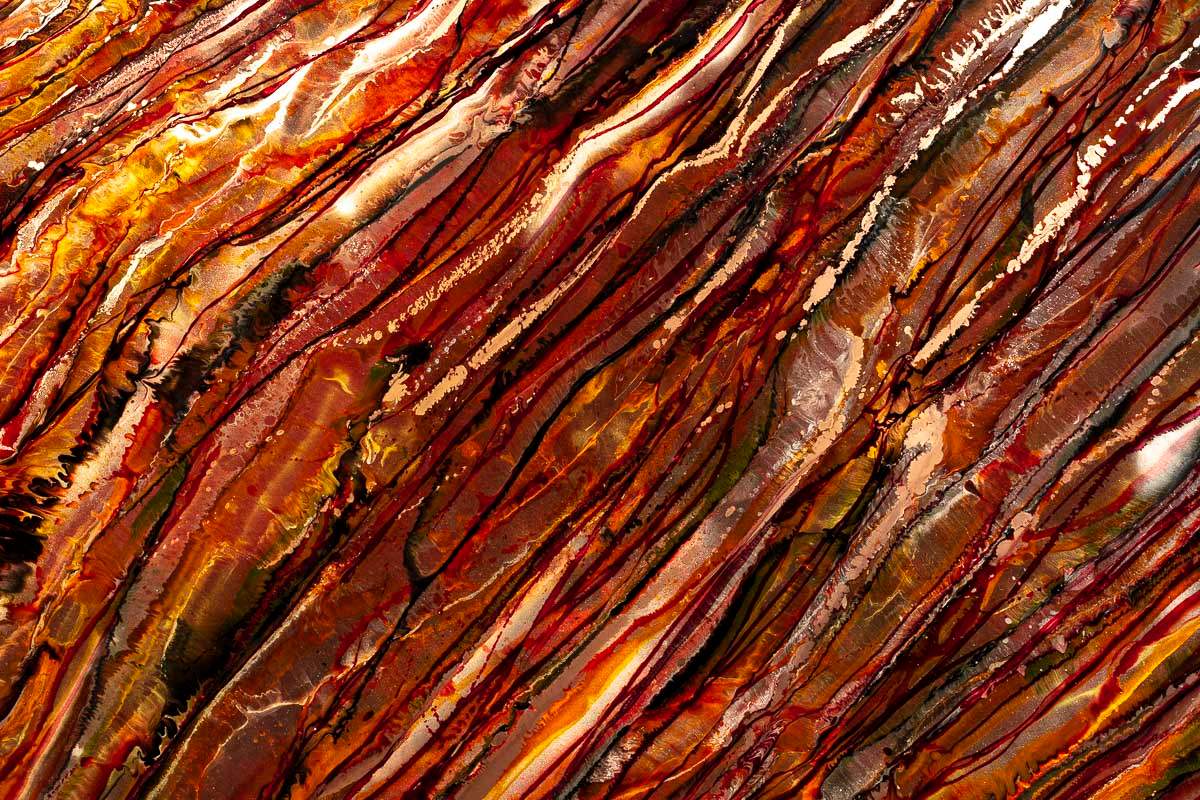 Magma - Original by artist Laura Beck - Wyecliffe Galleries