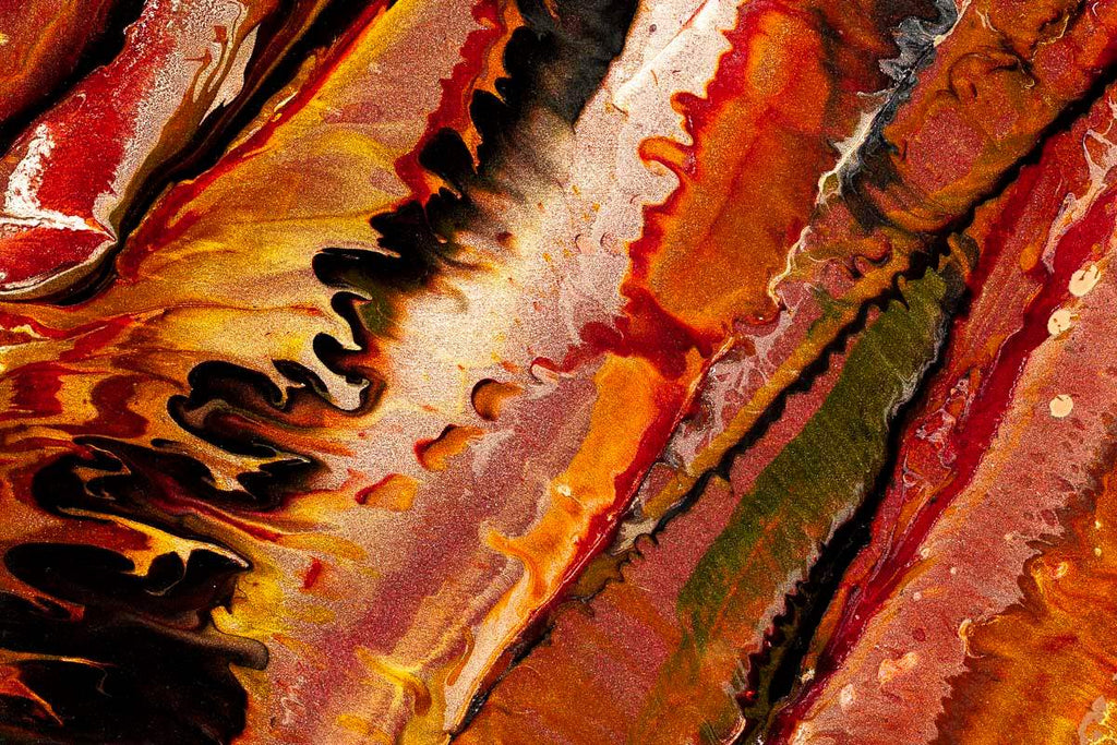 Magma - Original by artist Laura Beck - Wyecliffe Galleries