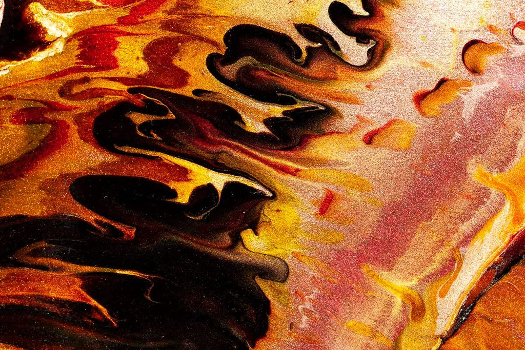 Magma - Original by artist Laura Beck - Wyecliffe Galleries