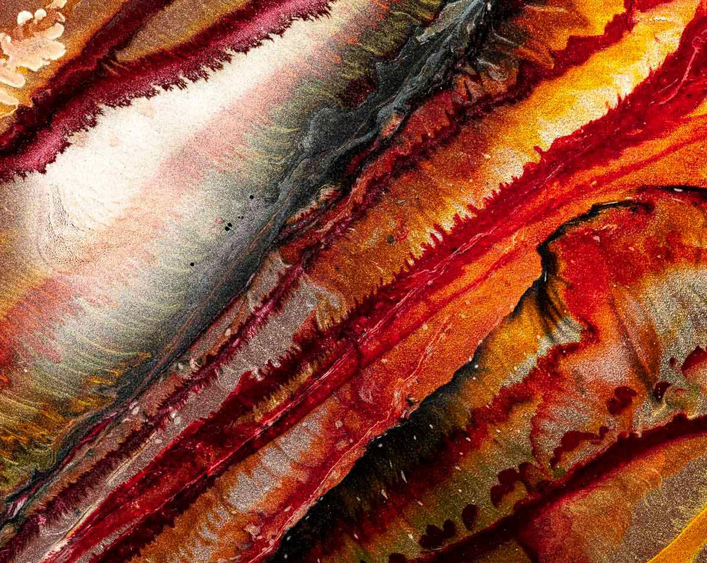 Magma - Original by artist Laura Beck - Wyecliffe Galleries