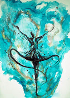 Momentum - Original by artist Laura Beck - Wyecliffe Galleries