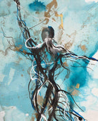 Musa I - Original - SOLD by artist Laura Beck - Wyecliffe Galleries