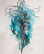 Musa II - Original by artist Laura Beck - Wyecliffe Galleries