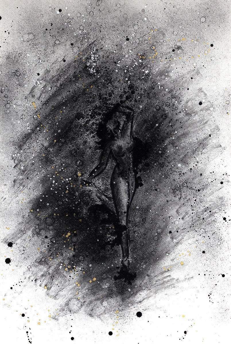 Obsession - Original by artist Laura Beck - Wyecliffe Galleries