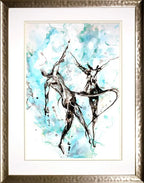 Phenomenon - Original by artist Laura Beck - Wyecliffe Galleries